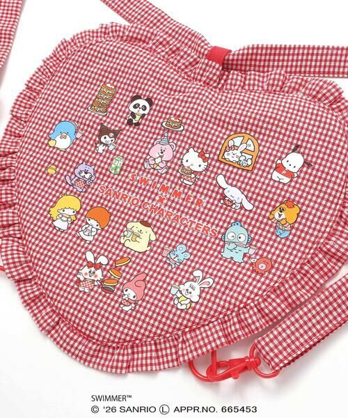 SLAP SLIP / スラップ スリップ リュック・バックパック | 【SWIMMERｘサンリオキャラクターズｘSLAPSLIP】フリル付きハートリュック | 詳細16