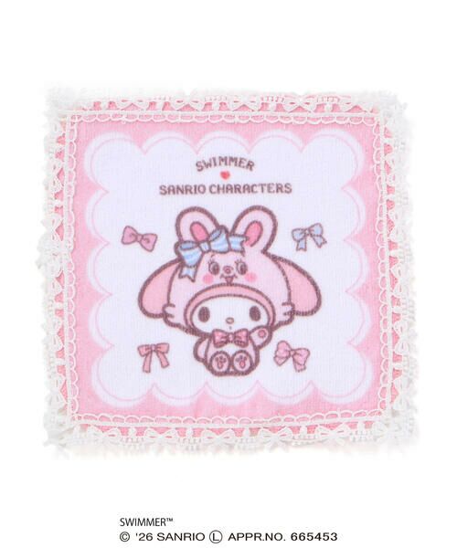 SLAP SLIP / スラップ スリップ ハンカチ | 【SWIMMERｘサンリオキャラクターズｘSLAPSLIP】レース付きハンカチ | 詳細6