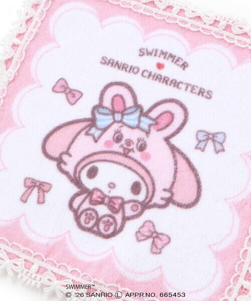 SLAP SLIP / スラップ スリップ ハンカチ | 【SWIMMERｘサンリオキャラクターズｘSLAPSLIP】レース付きハンカチ | 詳細8
