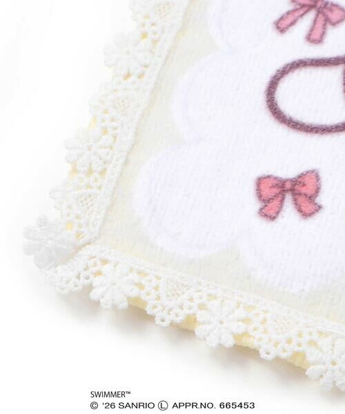 SLAP SLIP / スラップ スリップ ハンカチ | 【SWIMMERｘサンリオキャラクターズｘSLAPSLIP】レース付きハンカチ | 詳細14