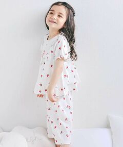 SLAP SLIP / スラップ スリップ ルームウェア | 【スララク/腹巻き一体型/防汚加工】みんな快眠！半袖みんみんパジャマ上下セット(80~130cm)