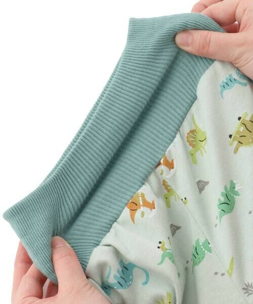 SLAP SLIP / スラップ スリップ ルームウェア | 【スララク/腹巻き一体型/防汚加工】みんな快眠！半袖みんみんパジャマ上下セット(80~130cm) | 詳細19