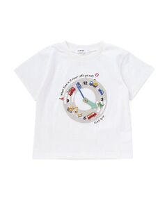 SLAP SLIP / スラップ スリップ Tシャツ | はたらくくるま&昆虫時計天竺半袖Tシャツ(80~130cm)