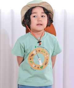 SLAP SLIP / スラップ スリップ Tシャツ | はたらくくるま&昆虫時計天竺半袖Tシャツ(80~130cm)