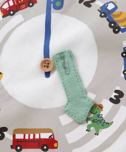 SLAP SLIP / スラップ スリップ Tシャツ | はたらくくるま&昆虫時計天竺半袖Tシャツ(80~130cm) | 詳細4