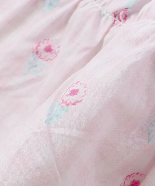 SLAP SLIP / スラップ スリップ Tシャツ | 【お揃い】ストライプ総柄切り替えティアード天竺半袖Tシャツ(80~130cm) | 詳細20