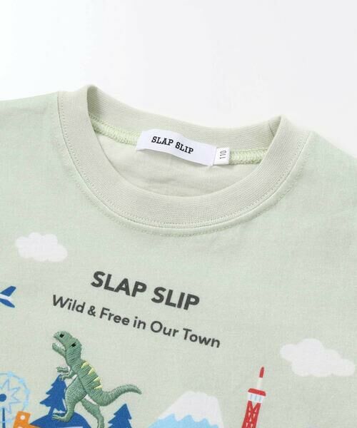 SLAP SLIP / スラップ スリップ Tシャツ | 日本風景プリント天竺半袖Tシャツ(80~130cm) | 詳細6