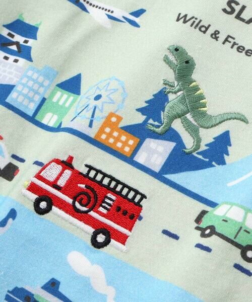 SLAP SLIP / スラップ スリップ Tシャツ | 日本風景プリント天竺半袖Tシャツ(80~130cm) | 詳細9