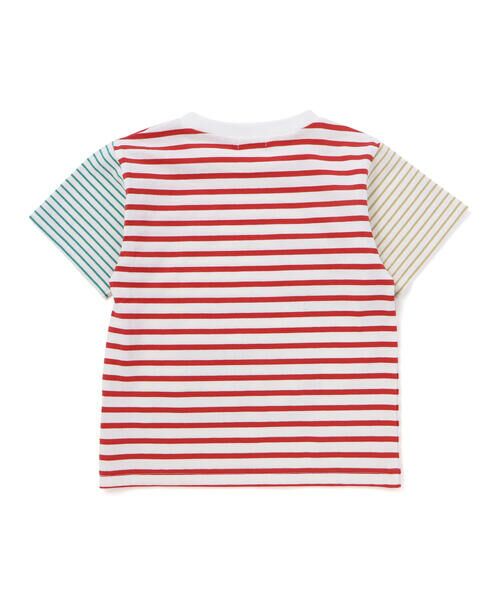 SLAP SLIP / スラップ スリップ Tシャツ | 乗り物モチーフポケットボーダー柄半袖Tシャツ(80~130cm) | 詳細4