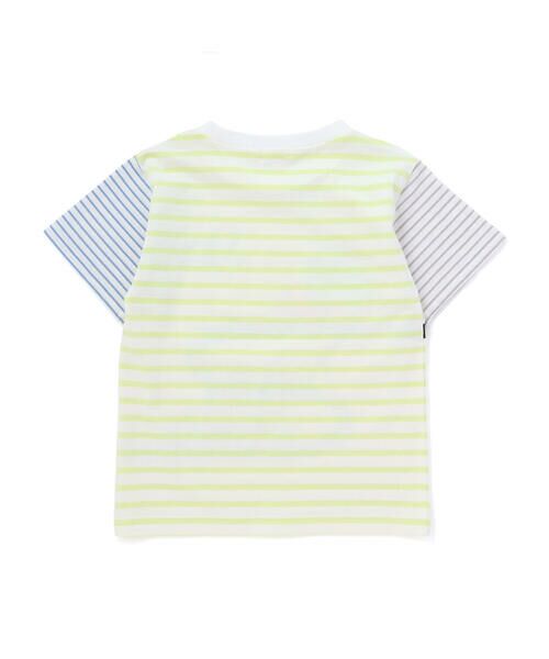 SLAP SLIP / スラップ スリップ Tシャツ | 乗り物モチーフポケットボーダー柄半袖Tシャツ(80~130cm) | 詳細5