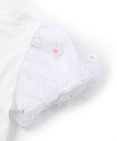 SLAP SLIP / スラップ スリップ Tシャツ | 【SWIMMERxサンリオキャラクターズxSLAPSLIP】パフスリーブレーシ−天竺半袖Tシャツ(80~130cm) | 詳細4