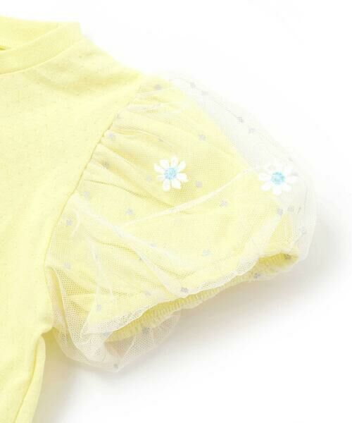 SLAP SLIP / スラップ スリップ Tシャツ | 【SWIMMERxサンリオキャラクターズxSLAPSLIP】パフスリーブレーシ−天竺半袖Tシャツ(80~130cm) | 詳細12