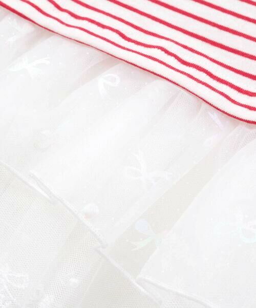 SLAP SLIP / スラップ スリップ Tシャツ | 【SWIMMERｘサンリオキャラクターズｘSLAPSLIP】ボーダー裾フリル襟レース天竺半袖Tシャツ(80~130cm) | 詳細12