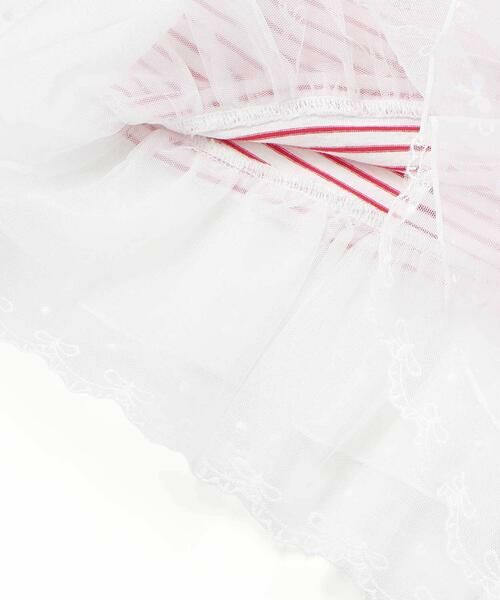 SLAP SLIP / スラップ スリップ Tシャツ | 【SWIMMERｘサンリオキャラクターズｘSLAPSLIP】ボーダー裾フリル襟レース天竺半袖Tシャツ(80~130cm) | 詳細13