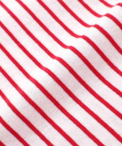 SLAP SLIP / スラップ スリップ Tシャツ | 【SWIMMERｘサンリオキャラクターズｘSLAPSLIP】ボーダー裾フリル襟レース天竺半袖Tシャツ(80~130cm) | 詳細14