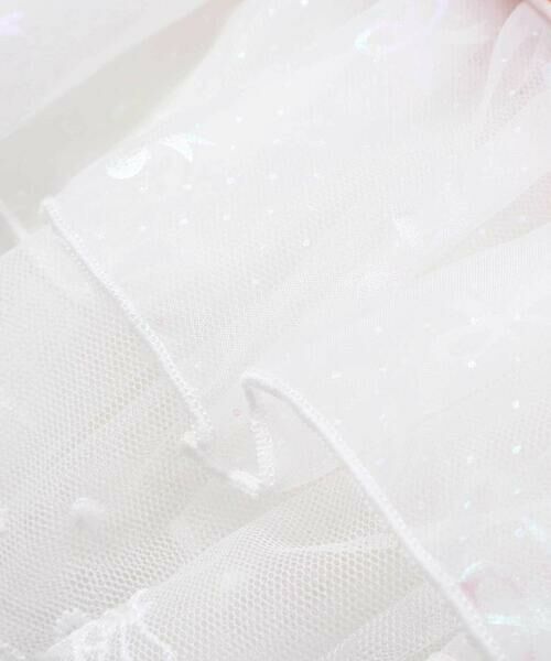 SLAP SLIP / スラップ スリップ Tシャツ | 【SWIMMERｘサンリオキャラクターズｘSLAPSLIP】ボーダー裾フリル襟レース天竺半袖Tシャツ(80~130cm) | 詳細15