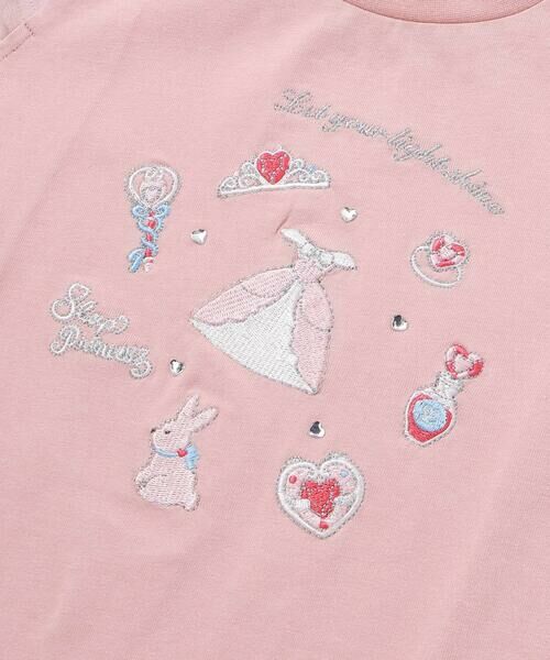 SLAP SLIP / スラップ スリップ Tシャツ | 【スラプリ】チュールスリーブ天竺半袖Tシャツ(80~130cm) | 詳細13