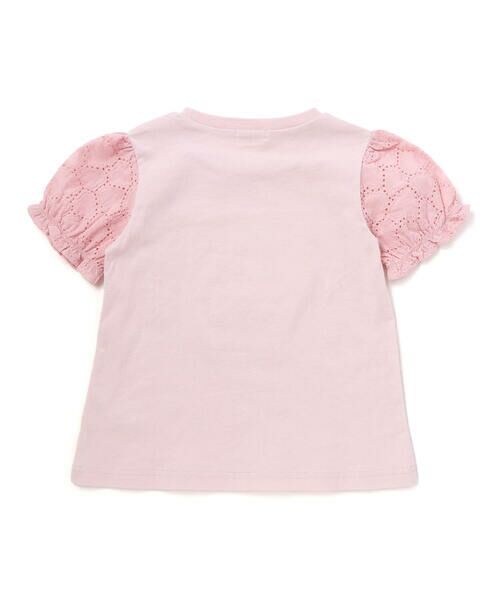SLAP SLIP / スラップ スリップ Tシャツ | 【スラプリ】レーススリーブパッチ付き天竺半袖Tシャツ(80~130cm) | 詳細5