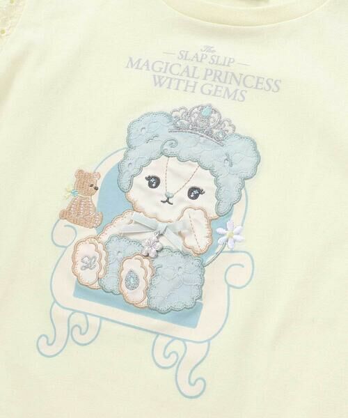 SLAP SLIP / スラップ スリップ Tシャツ | 【スラプリ】レーススリーブパッチ付き天竺半袖Tシャツ(80~130cm) | 詳細20