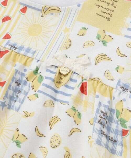 SLAP SLIP / スラップ スリップ Tシャツ | 【お揃い】バルーン宝石アイス果物総柄プリントフレア半袖Tシャツ(80~130cm) | 詳細6