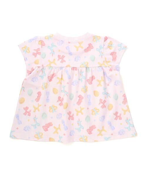 SLAP SLIP / スラップ スリップ Tシャツ | 【お揃い】バルーン宝石アイス果物総柄プリントフレア半袖Tシャツ(80~130cm) | 詳細9
