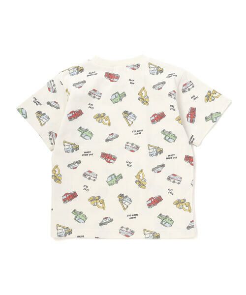 SLAP SLIP / スラップ スリップ Tシャツ | 総柄プリント胸ポケット刺しゅう半袖Tシャツ(80~130cm) | 詳細7