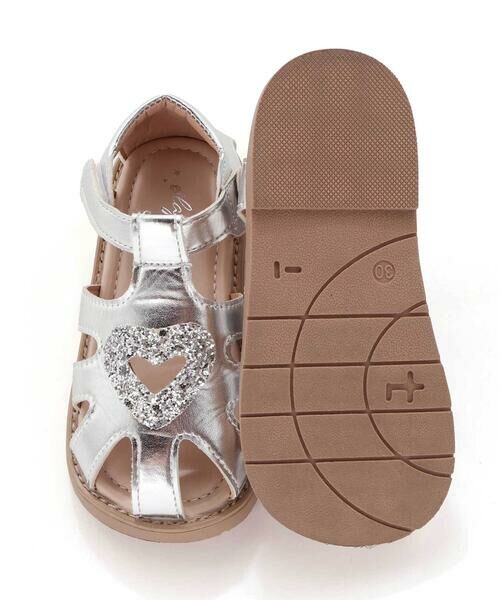 SLAP SLIP / スラップ スリップ サンダル | ハートラメグルカサンダル(14~18cm) | 詳細10