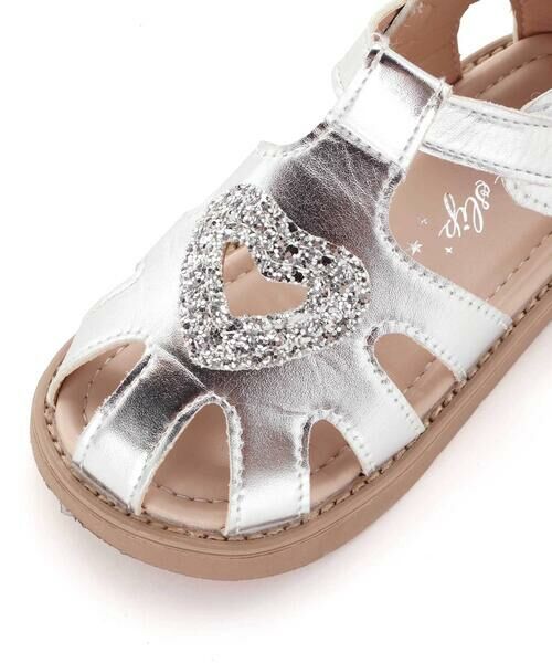 SLAP SLIP / スラップ スリップ サンダル | ハートラメグルカサンダル(14~18cm) | 詳細5