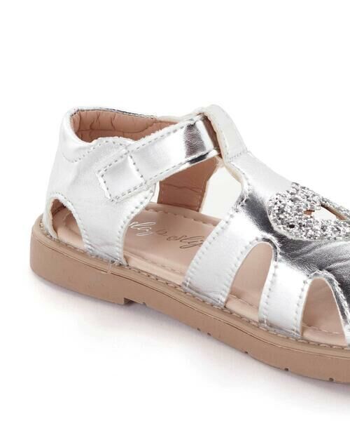 SLAP SLIP / スラップ スリップ サンダル | ハートラメグルカサンダル(14~18cm) | 詳細8