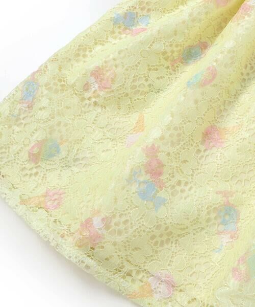 SLAP SLIP / スラップ スリップ ミニ丈・ひざ丈ワンピース | 【お揃い】花柄レースアイス総柄肩明きワンピース(90~130cm) | 詳細16