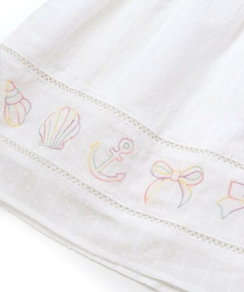 SLAP SLIP / スラップ スリップ ミニ丈・ひざ丈ワンピース | マリン刺しゅうワンピース(80~130cm) | 詳細8