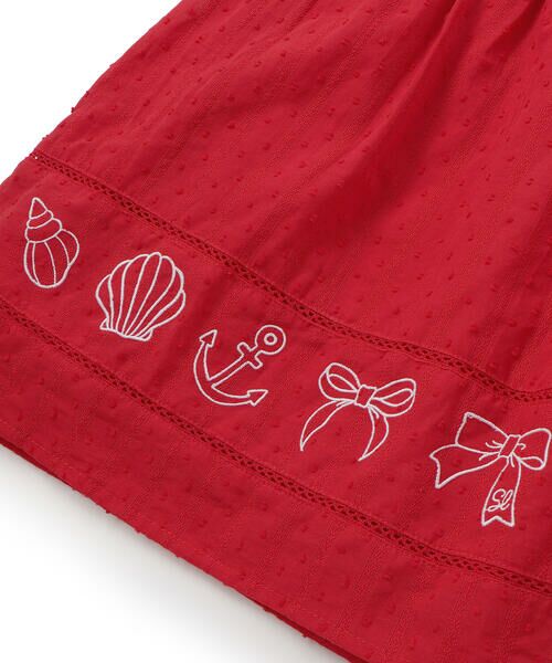 SLAP SLIP / スラップ スリップ ミニ丈・ひざ丈ワンピース | マリン刺しゅうワンピース(80~130cm) | 詳細16