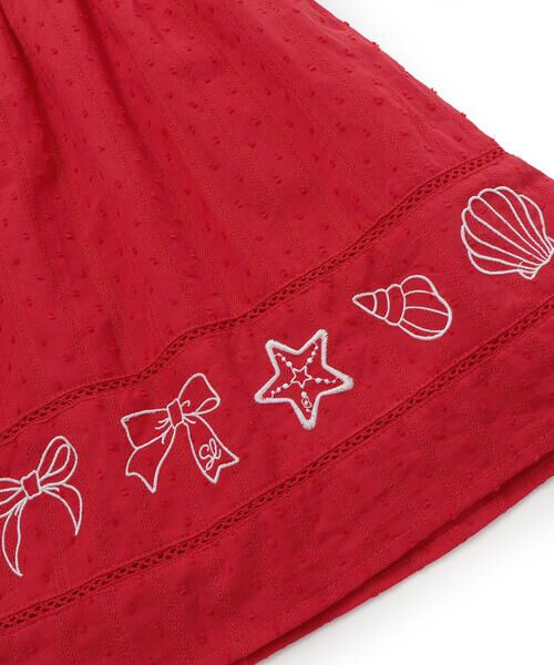 SLAP SLIP / スラップ スリップ ミニ丈・ひざ丈ワンピース | マリン刺しゅうワンピース(80~130cm) | 詳細17