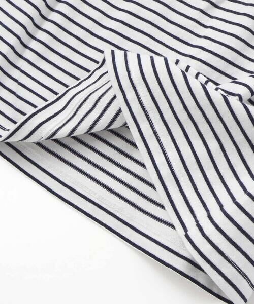 SLAP SLIP / スラップ スリップ その他トップス | 【マリンシリーズ】セーラーカラーボーダー半袖Tシャツ+パンツセットアップ(80~130cm) | 詳細15