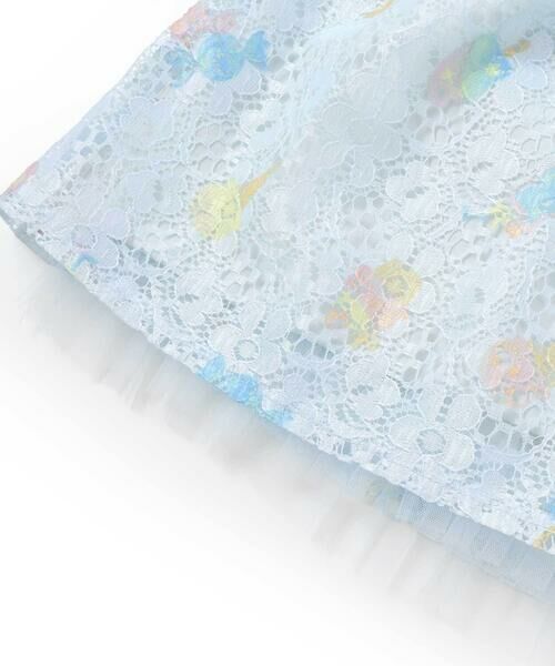 SLAP SLIP / スラップ スリップ Tシャツ | 【お揃い】花柄レースアイス総柄肩明きチュニック(90~130cm) | 詳細8