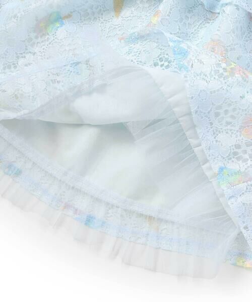 SLAP SLIP / スラップ スリップ Tシャツ | 【お揃い】花柄レースアイス総柄肩明きチュニック(90~130cm) | 詳細9
