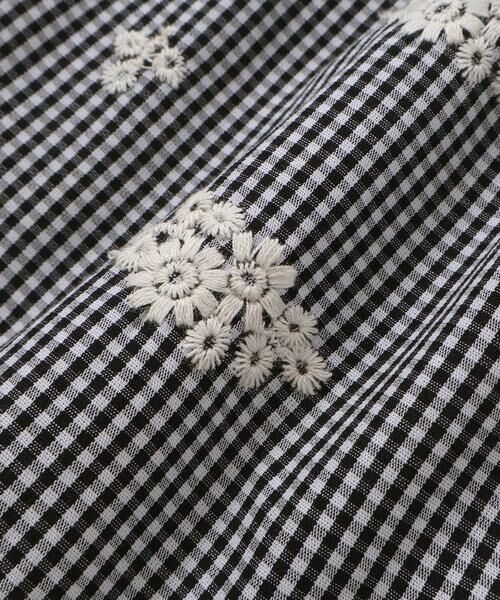 SLAP SLIP / スラップ スリップ Tシャツ | 【お揃い】肩フリルストライプ&チェックチュニック(80~130cm) | 詳細6