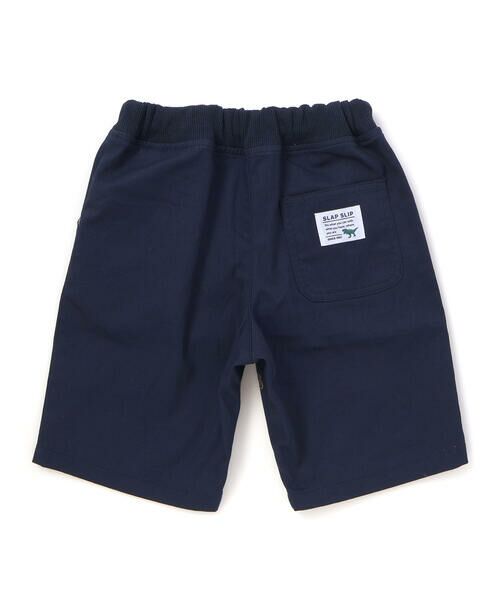 SLAP SLIP / スラップ スリップ ショート・ハーフ・半端丈パンツ | はたらくくるま恐竜総柄刺しゅうショートパンツ(80~130cm) | 詳細5