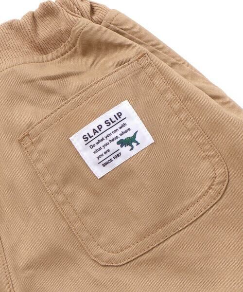 SLAP SLIP / スラップ スリップ ショート・ハーフ・半端丈パンツ | はたらくくるま恐竜総柄刺しゅうショートパンツ(80~130cm) | 詳細11