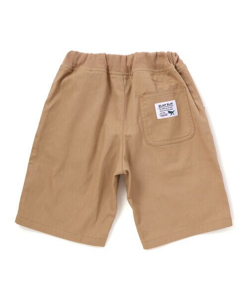 SLAP SLIP / スラップ スリップ ショート・ハーフ・半端丈パンツ | はたらくくるま恐竜総柄刺しゅうショートパンツ(80~130cm) | 詳細8