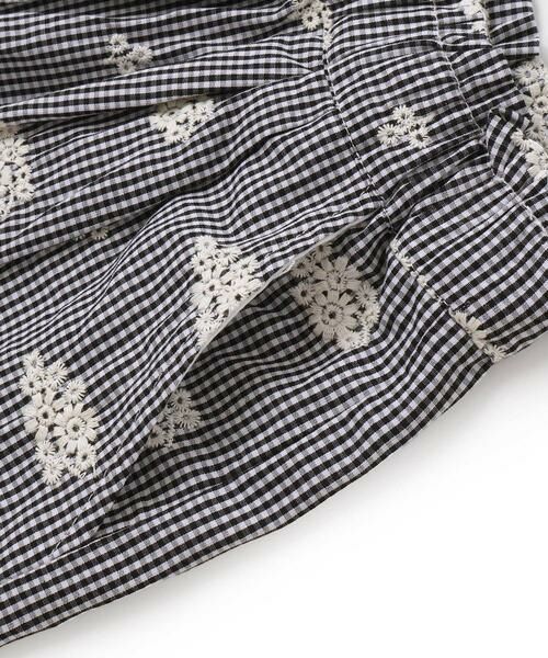 SLAP SLIP / スラップ スリップ ショート・ハーフ・半端丈パンツ | 【お揃い】裾レースストライプ&チェック柄ショートパンツ(90~130cm) | 詳細5