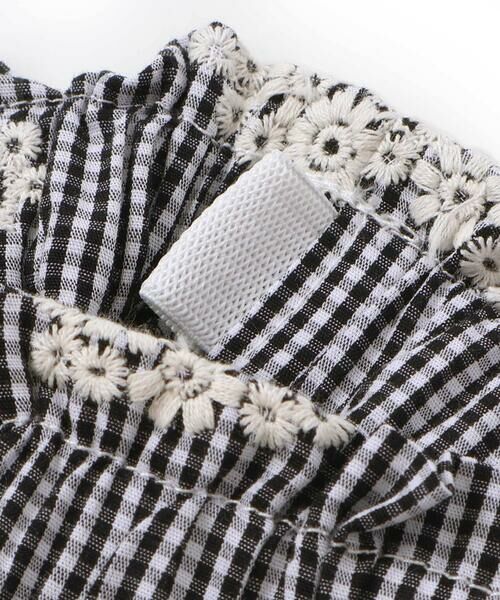 SLAP SLIP / スラップ スリップ ショート・ハーフ・半端丈パンツ | 【お揃い】裾レースストライプ&チェック柄ショートパンツ(90~130cm) | 詳細8