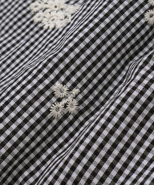 SLAP SLIP / スラップ スリップ ショート・ハーフ・半端丈パンツ | 【お揃い】裾レースストライプ&チェック柄ショートパンツ(90~130cm) | 詳細9