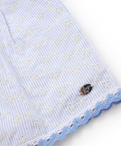 SLAP SLIP / スラップ スリップ ショート・ハーフ・半端丈パンツ | 【お揃い】裾レースストライプ&チェック柄ショートパンツ(90~130cm) | 詳細13