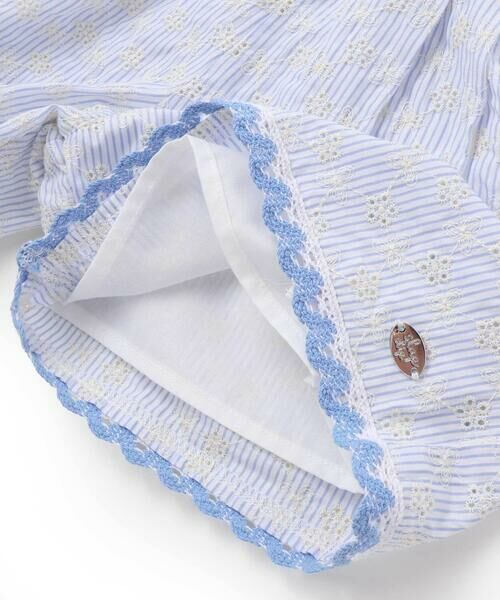 SLAP SLIP / スラップ スリップ ショート・ハーフ・半端丈パンツ | 【お揃い】裾レースストライプ&チェック柄ショートパンツ(90~130cm) | 詳細14