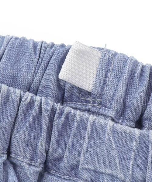 SLAP SLIP / スラップ スリップ ショート・ハーフ・半端丈パンツ | 花柄切り替えプリーツリボン付きスカパン(90~130cm) | 詳細8