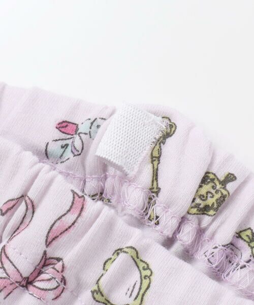 SLAP SLIP / スラップ スリップ レギンス・スパッツ | 無地&総柄裾チュール6分丈レギンス(80~130cm) | 詳細11