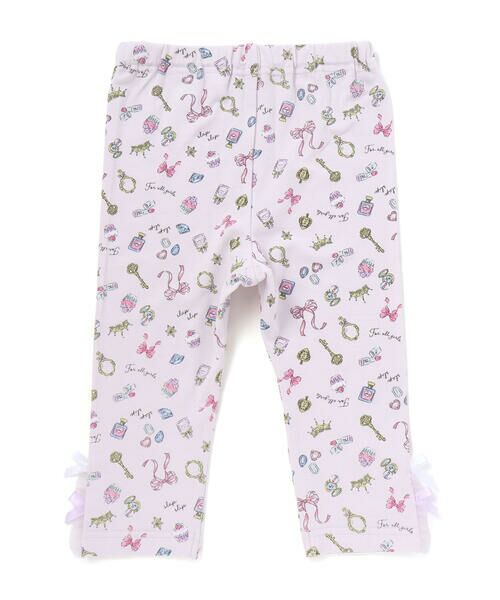 SLAP SLIP / スラップ スリップ レギンス・スパッツ | 無地&総柄裾チュール6分丈レギンス(80~130cm) | 詳細7