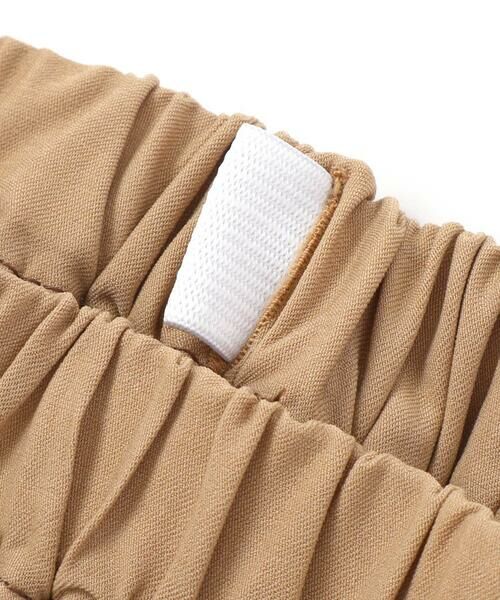 SLAP SLIP / スラップ スリップ ショート・ハーフ・半端丈パンツ | 裾チェック折り返し5.5分丈ストレッチパンツ(80~130cm) | 詳細14