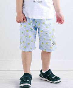 SLAP SLIP / スラップ スリップ ショート・ハーフ・半端丈パンツ | 【マリンシリーズ】ストライプ&チェック前後切り替え5分丈パンツ